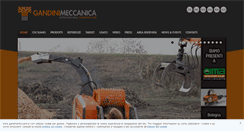 Desktop Screenshot of gandinimeccanica.com